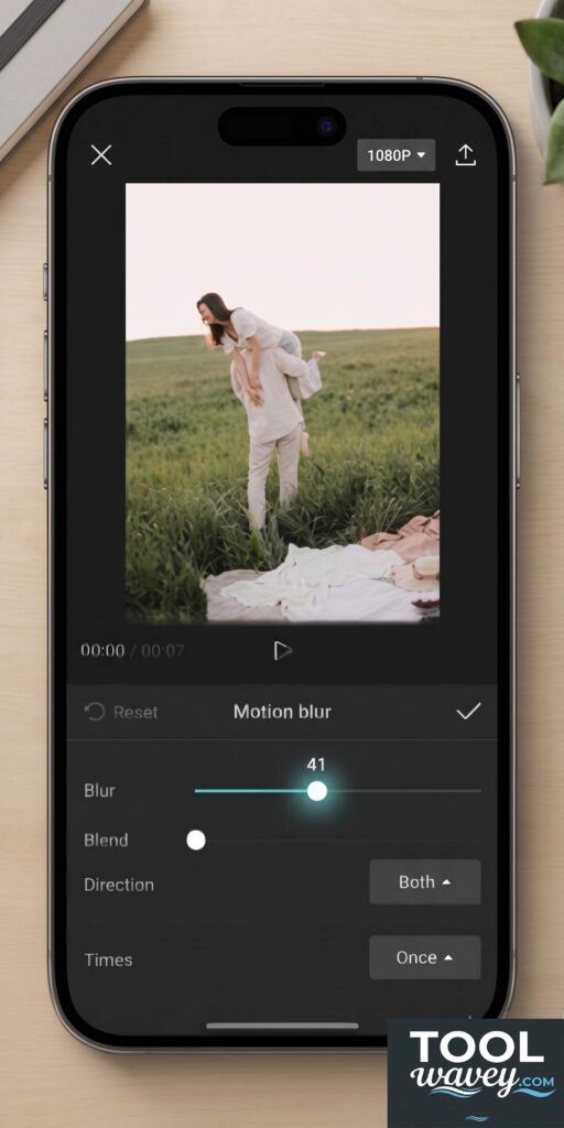 Best motion blur templates and settings for cleaner edits