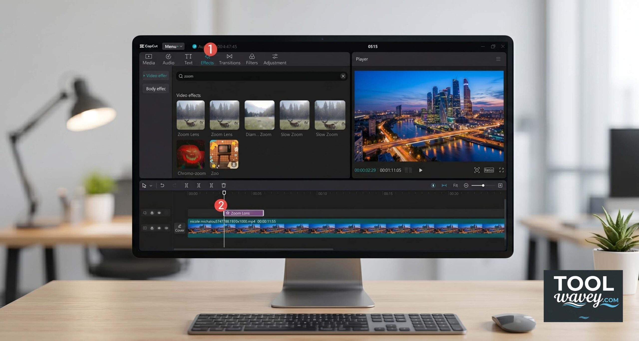 Best Ways to Make a Cinematic Zoom in CapCut Desktop