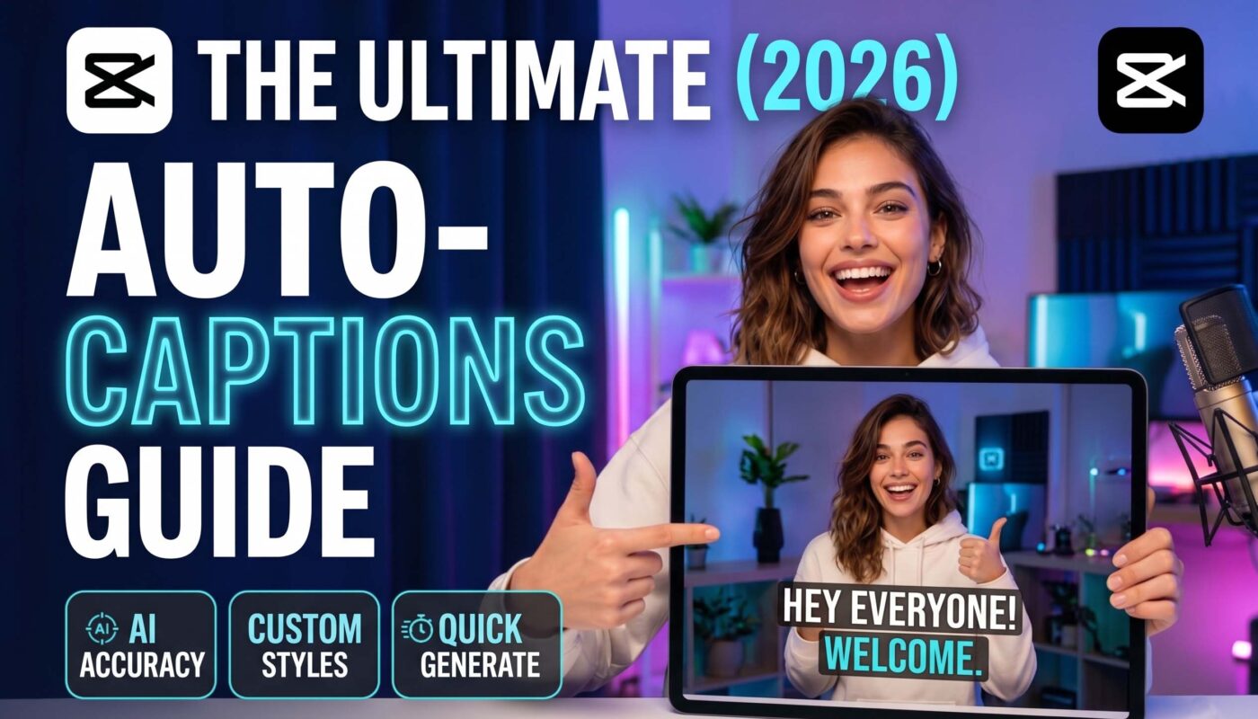 CapCut Auto Captions Complete Guide 2026