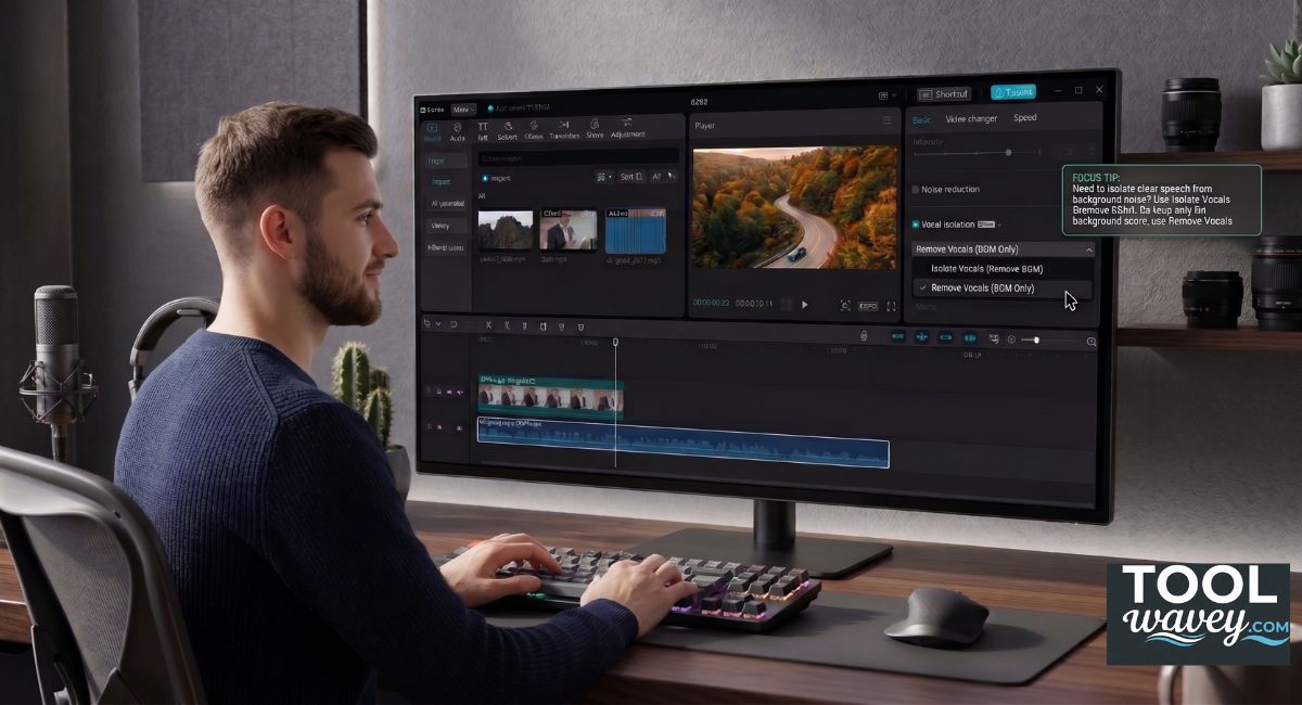 How to Fix Bad Audio in CapCut When It Sounds Distorted