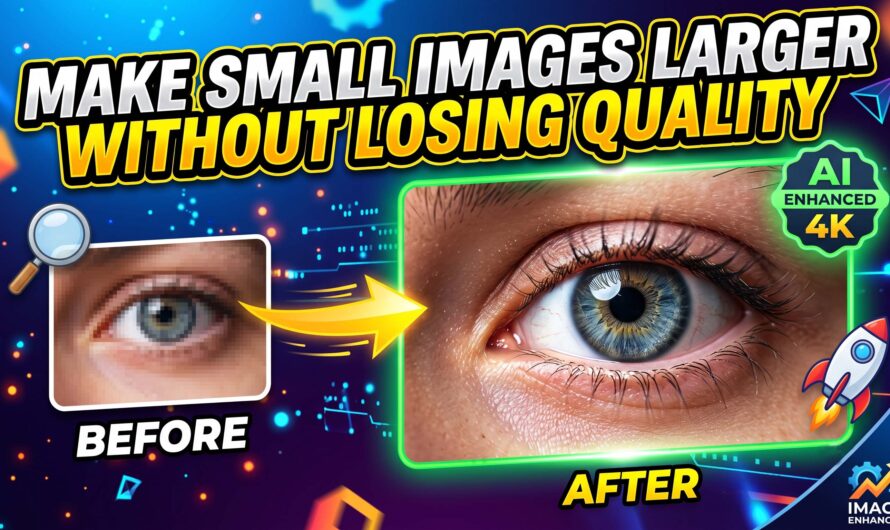 How to Make Small Images Larger Without Losing Quality (Complete 2026 Guide)