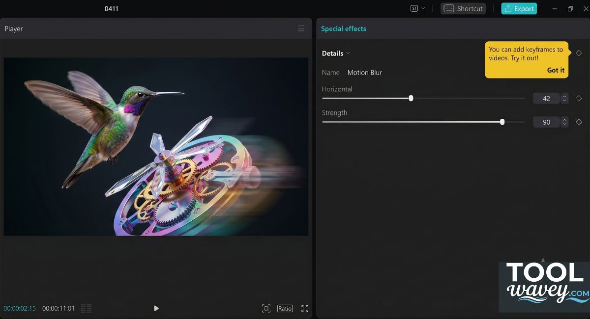 Is CapCut motion blur PC Available in the Free Desktop Version?